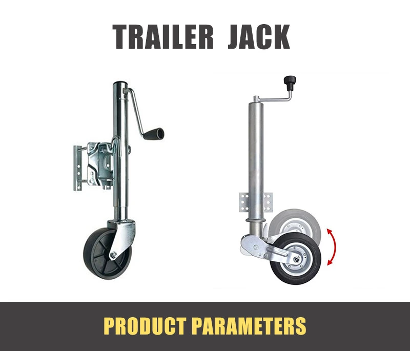 Solid Wheel Jockey Wheel for ATV Trailer