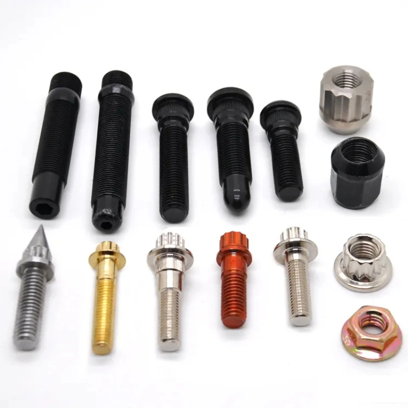 Factory Manufacture Car Truck Trailer Wheel Stud Bolt and Nut