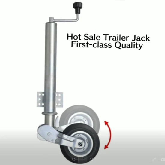 Solid Wheel Jockey Wheel for ATV Trailer
