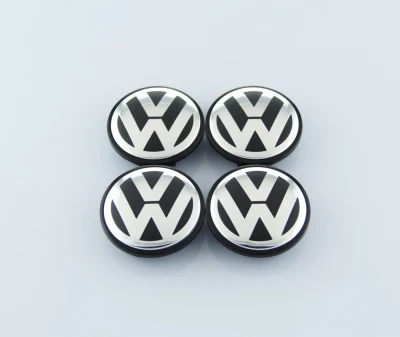 Car Accessories ABS Car Emblem Badge Car Wheel Center Cap Rims Hup Cap Alloy for Volkswagen VW